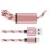 Keendex Micro USB Charge and Data Cable, 1.5 Meters, Pink - KX 3118