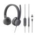 Lenovo Go Wired Headset with ANC - Dark Grey