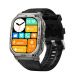 Kospet Tank M3 Smart Watch - Silver Case and Black Strap