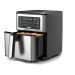 Arshia Air Fryer, 5.5 Liters, Black and Silver- AF014 - 2728