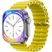 X8 Ultra Smart Watch, 2.08 Inch - Yellow