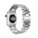 Stainless Steel Replacement Band For Apple Watch 44mm, 42mm- Silver