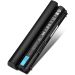 Replacement Laptop Battery for Dell Laptops, 4400 mAh - Black