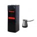 AKAI Hot, Cold, and Normal Water Dispenser with Refrigerator, 3 Taps - Black, With Sokany Turkish Coffee Maker, 500ml, 600W, Grey - SK-205