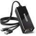 محول مايكرو USB إلى RJ45 ايثرنت يوجرين، اسود - 30985