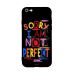 جراب ظهر بطبعة عبارة Sorry I Am Not Perfect لابل ايفون 6S بلس
