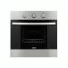 Zanussi Built In Gas Oven, 60 Cm, 68 Liters, Stainless Steel and Black - ZQENG1X1