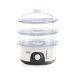 Black + Decker Food Steamer,10 Liter, 775 Watt, White - HS6000