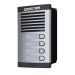 Advision Audio Door Intercom, 4 Lines, Black and Silver- AD2-404-3W