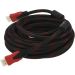 كابل HDMI الي HDMI، طوله 10 متر - اسود واحمر