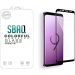 شاشة حماية زجاج 3D سباق لسامسونج جالكسي S9 بلس - شفاف باطار اسود