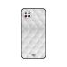 Moreau Laurent White Leather Stitched Pattern Printed Back Cover for Huawei Nova 7i