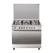 Franke Freestanding Gas Cooker, 5 Burners, Silver - FCK965TCGMGXS
