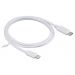 Keendex USB Type-C to Lightning Cable, 1 Meter, White - KX 3338