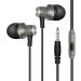 Sports Stereo Headset with Remote and Mic Support JP-30 Black