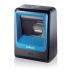 Unitech TS100 Presentation Barcode Scanner, Black and Blue - TS100-SUCB00-SG