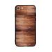Embossed Wooden Pattern Printed Back Cover for Apple iPhone 7