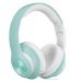 Wired and Wireless Over Ear Headphones, Blue - P68