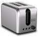 Black + Decker Toaster, 2 Slices, 1050 Watt, Black and Silver - ‎ET244-B5
