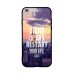 جراب ظهر بطبعة عبارة Stand Up and Restart Your Life لابل ايفون 6S بلس