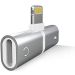 Phone X / 8 / 8 Plus / 7 / 7 Plus Adapter & Splitter, Double Lightning Headphone Audio & Charge Cable, Support Music Control, Charger and Phone Communication