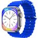 X8 Ultra Smart Watch, 2.08 Inch - Blue