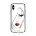 Girl Front Face Look Printed Back Cover for Apple iPhone XS Max
