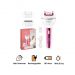 VGR Hair Remover, Wet and Dry, White and Pink - V-732