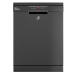 Hoover Freestanding Dishwasher, 13 Persons, 5 Programs, Silver- HDPN1L360PA-EGY
