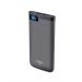 Cager Power Bank 10000 mAh, 2 USB Ports, Dark Gray- S100
