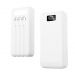 Matrix Power Bank, 20000 mAh, 5 Ports and 3 Cables, White -  N82