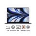 لاب توب ابل ماك بوك اير MLY33AE/A، شاشة 13.6 بوصة، شريحة ابل M2، هارد 256 جيجا SSD، رام 8 جيجا، وحدة معالجة رسومات M2 بــ 8 نواة، ماك - ميدنايت