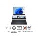 لاب توب اسوس زين بوك ديو UX8406CA-OLED009WS، انتل كور الترا 9 285H، هارد 2 تيرا SSD، رام 32 جيجا، شاشة 14 بوصة، OLED، بدقة 3K، بمعدل تحديث 120 هرتز، انتل ارك جرافيكس، ويندوز 11 - رمادي، مع قلم اسوس SA203H، وحقيبة ظهر، وحافظة