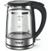 Arshia Electric Kettle, 1.7 Liters, 1800W, Black - GK116-2961