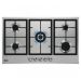 Zanussi Gas Built-In Hob, 5 Burners. Stainless Steel-  ZGH96524XS
