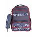 Gharibo Bags School Backpack With Pencil Case For Kids, Numbers Pattern - Grey