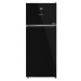 Beko No Frost Refrigerator, 420 Liters, Black - RDNE420K02DXITEGB
