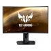 Asus TUF Gaming 27 Inch, 165Hz, 1ms, WQHD Curved Gaming Monitor, Black - VG27WQ