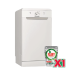  Indesit Dishwasher, 10 Persons, 5 Programs, White- DSFE 1B10, With Fairy Dishwashing Powder Free Gift
