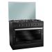 Premium Gas Cooker, 5 Burners, Black- PRM6090EB-P2C-511-IDSF-EU-C
