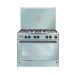 بوتجاز غاز يونيون اير ماكس 14، 5 شعلة، ستانلس ستيل - C68SSGC447-ISOF-2W-M14AL
