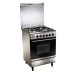 Unionaire Gas Cooker, 4 Burners, Stainless Steel-  CF6060SS-AP-447