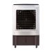 Black And White Digital Air Cooler, 70 Liters, White and Brown - AC70D