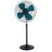 Castle Stand Fan, 20 Inch, Black and Green - FAS1020