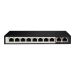 D-Link Switch, 10 Ports, 96W, Black - DGS-F1010P-E