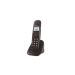 تليفون بدون سلك العدل تك، اسود - Tec D1001