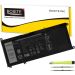 Bosite Replacement Laptop Battery for Dell Laptops, 3500 mAh, Black - 33YDH