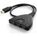3 In 1 HDMI Splitter - Black
