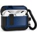 Soft TPU PC Armor with Lock Cases Shockproof For Apple Airpods Pro (Black, Navy)
