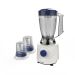 Tornado Countertop Blender with 2 Mills, 400 Watt, Blue and White- BL400-2-BLUE